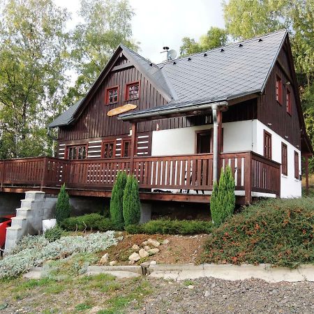 Vakantie huis Dum Oenter Villa Lučany nad Nisou Buitenkant foto